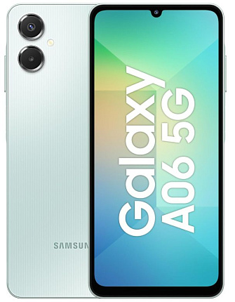 Смартфон Samsung Galaxy A06 5G 6/128 Гб, зеленый (Light Green) Фото 1