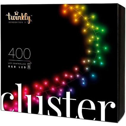 Гирлянда Twinkly Cluster LED, 400 LED, RГБ, Wi-Fi Фото 1