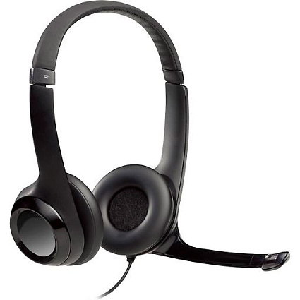 Гарнитура Logitech H390, черный Фото 4