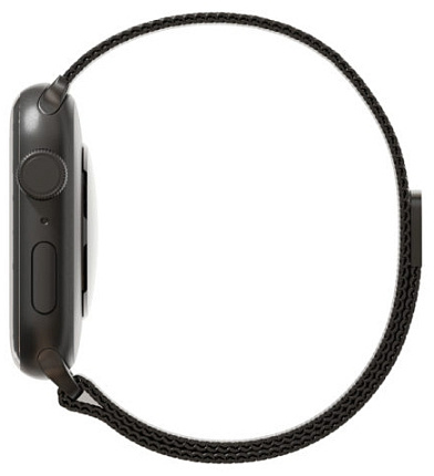 Ремешок VLP Milanese Band для Apple Watch 42/44/45mm, черный Фото 3
