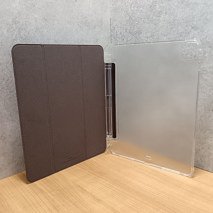 Чехол vlp для iPad Pro 2021 (12.9") Dual Folio, черный Фото 3