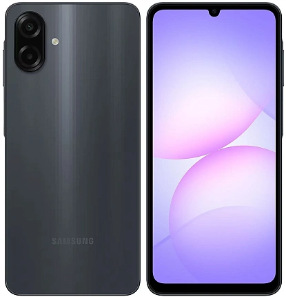 Смартфон Samsung Galaxy A07 6/128 ГБ, черный Фото 1