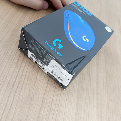 Проводная мышь Logitech G102 Lightsync, синий Фото 3