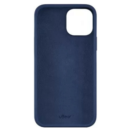 Чехол силиконовый uBear Touch Case iPhone 13, темно-синий Фото 4