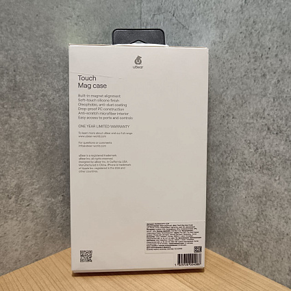 Чехол для смартфона Touch Mag Case, iPhone 14 Pro, силикон , софт-тач, фиолет. Фото 5