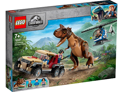 Конструктор LEGO Jurassic World 76941 Погоня за карнотавром Фото 1