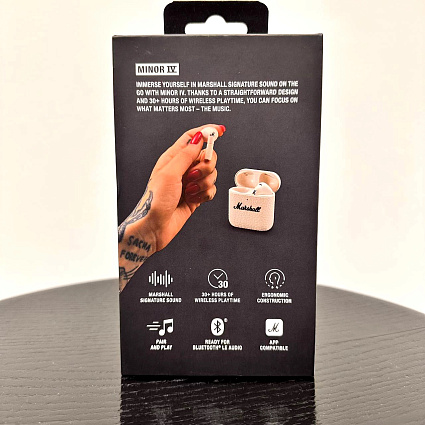 Marshall Minor IV, бежевый Фото 5