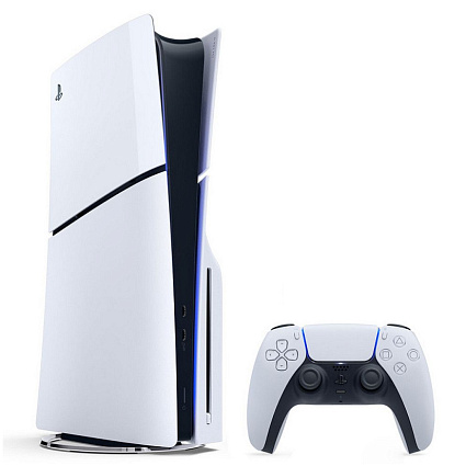 Игровая приставка Sony PlayStation 5 Slim, белый (JP) Фото 1