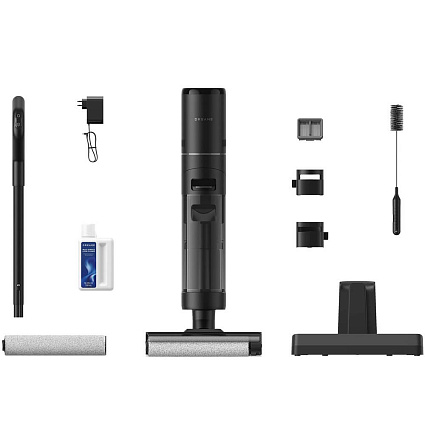 Вертикальный моющий пылесос Dreame H12S AE, черный (HHR14A) Фото 10