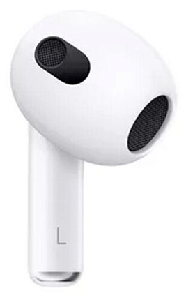 Левый наушник Apple AirPods 3 (3 го поколения) (L) белый Фото 1