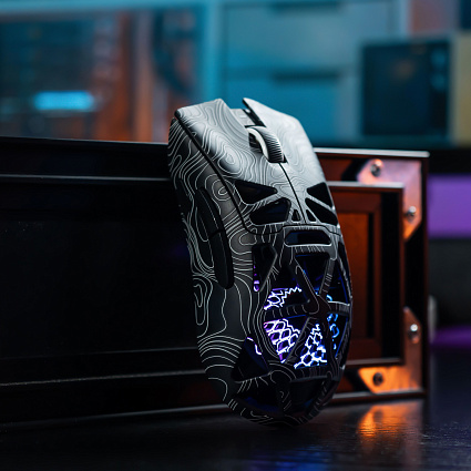 Беспроводная игровая мышь Furycube G11 ультралегкая, черный Фото 7