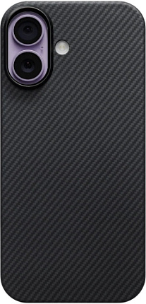 Чехол Pitaka Ultra-Slim Case для iPhone 17, черный (KI1701) Фото 2