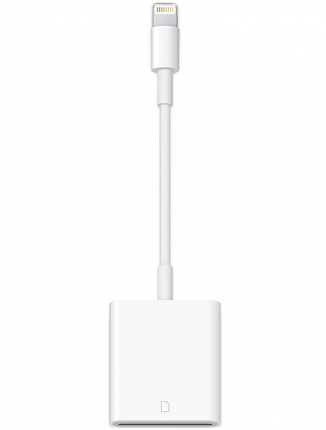 Переходник Apple Lightning to SD Card Camera MJYT2, белый Фото 1