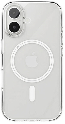 Чехол VLP Puro Case с MagSafe для iPhone 16, прозрачный (10521001) Фото 1