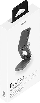 Беспроводное зарядное устройство uBear Balance, серый WL09SG31-ADM Фото 8