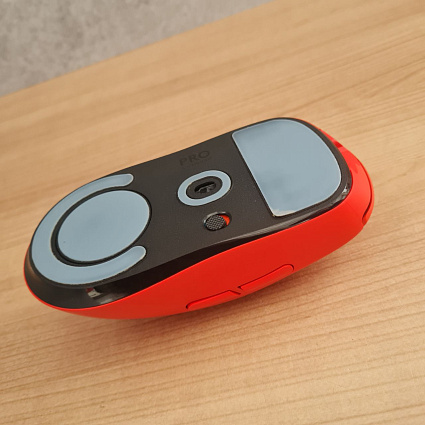 Беспроводная мышь Logitech Pro X Superlight, красный Фото 4