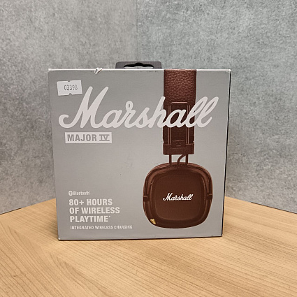 Беспроводные наушники Marshall Major 4, коричневый Фото 2