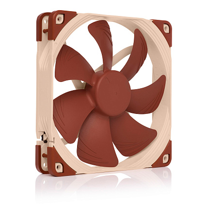 Кулер Noctua NF-A14 PWM, 140 мм, коричневый Фото 1