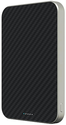 Внешний аккумулятор Magssory Powerbank Pride MagSafe 5000 mAh, титан Фото 1