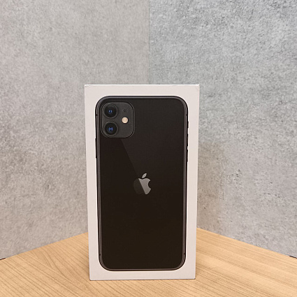 Смартфон Apple iPhone 11, 64 ГБ, черный, новая комплектация Фото 2
