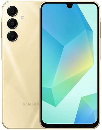 Смартфон Samsung Galaxy A16 5G 8/256 Гб, золотой (Gold) Фото 1