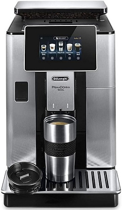 Кофемашина Delonghi PrimaDonna Soul ECAM 610.74.MB, черный Фото 5