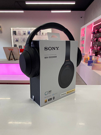 Беспроводные наушники Sony WH-1000XM4, черный Фото 6