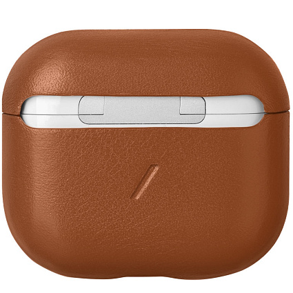 Чехол для наушников Native Union Leather Case для AirPods (Gen 3), коричневый Фото 3