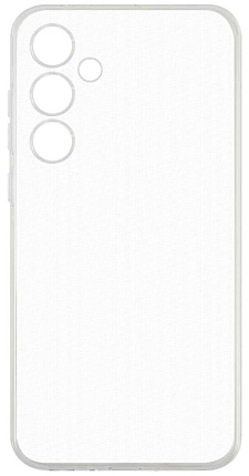 Силиконовый чехол для Samsung Galaxy A55, прозрачный Фото 1