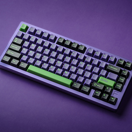 Беспроводная клавиатура CyberLynx F75 ULTRA ENG, фиолетовый Фото 3