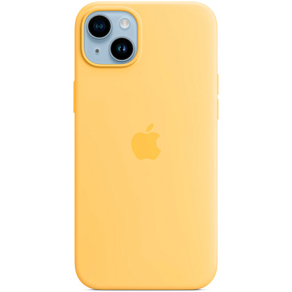 Чехол для смартфона Apple iPhone 14 Plus Silicone Case with MagSafe, «солнечный свет» Фото 1