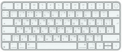 Клавиатура Apple Magic Keyboard Touch ID USB-C, белый (MXCK3RS/A) Фото 1