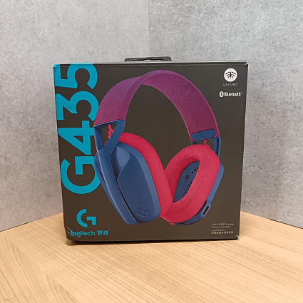Беспроводные игровые наушники Logitech G435 Lightspeed, синий Фото 2
