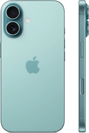 Смартфон Apple iPhone 16 Plus 256Гб, Teal (зеленый) Фото 2