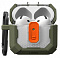 Чехол с карабином UAG Plasma Case для AirPods 4, оливковый (Olive Drab) Фото 3