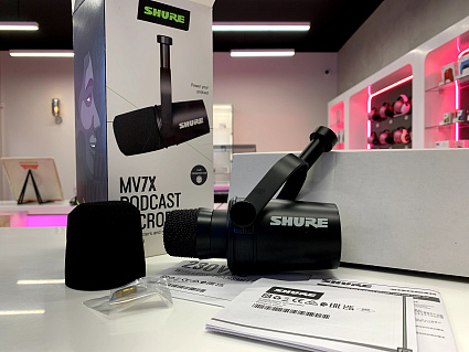 Shure Motiv MV7-X, черный Фото 9