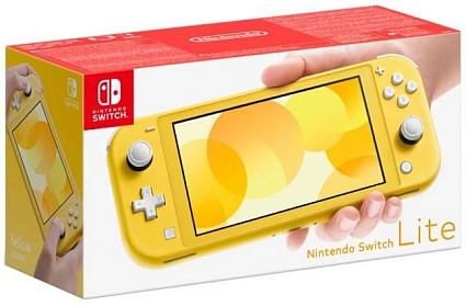 Игровая приставка Nintendo Switch Lite 32 ГБ, желтый Фото 3
