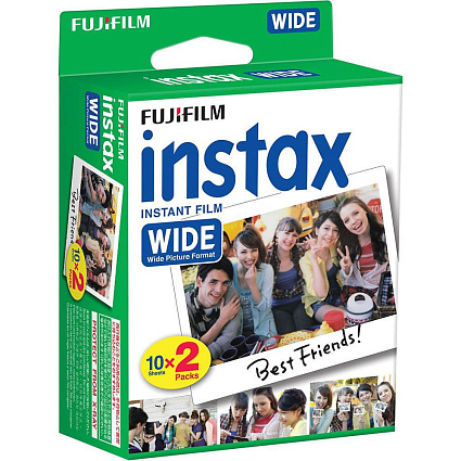 Фотобумага Fujifilm Instax Wide (2 картриджа по 10 листов) Фото 1