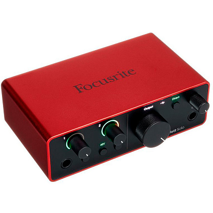 Звуковая карта Focusrite Scarlett Solo 4i4 4th Gen Фото 3