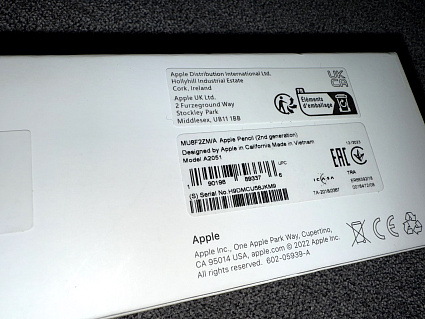 Стилус Apple Pencil (2nd Generation), белый Фото 4