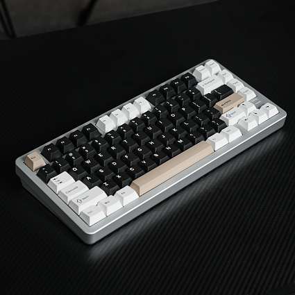 Беспроводная клавиатура CyberLynx F75 SE ENG, Platinum Switch, серебристый Фото 2