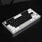Беспроводная клавиатура CyberLynx F75 SE ENG, Platinum Switch, серебристый Фото 2
