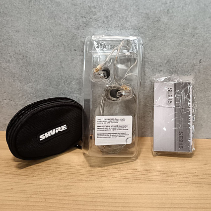 Наушники Shure SE215CL, прозрачный Фото 3