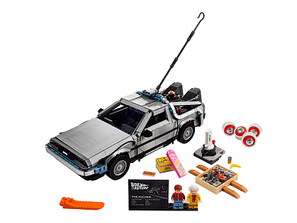 Конструктор LEGO «Назад в будущее: Машина времени» (10300) Фото 6