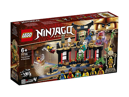 Конструктор LEGO Ninjago 71735 Турнир стихий Фото 1