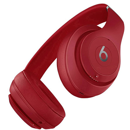 Беспроводные наушники Beats Studio 3, красный Фото 2