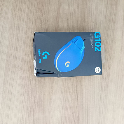 Проводная мышь Logitech G102 Lightsync, синий Фото 2