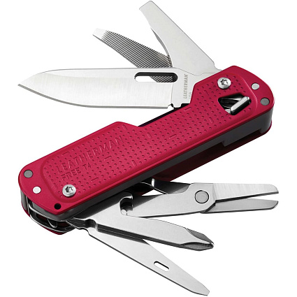 Мультитул Leatherman Free T4, красный Фото 1