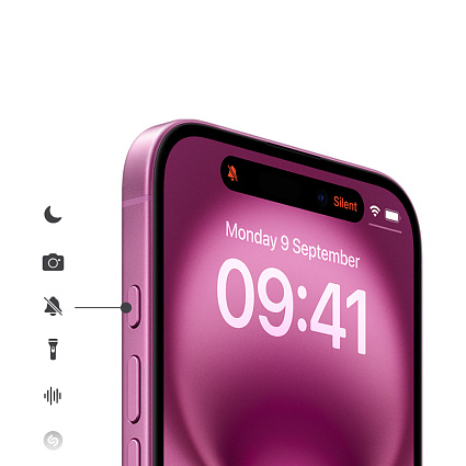 Смартфон Apple iPhone 16 SIM + eSIM, 128 Гб, розовый (IN) Фото 6