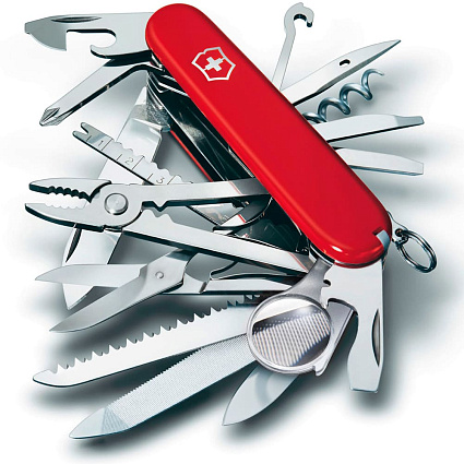 Мультитул Victorinox Swiss champ, красный Фото 2